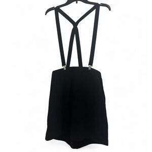 Forever 21 Black Suspender Skirt – Size 27